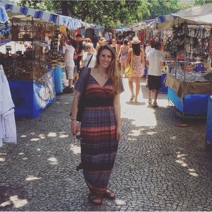 Soma Multicolored Maxi Dress Size M (Gently Used)